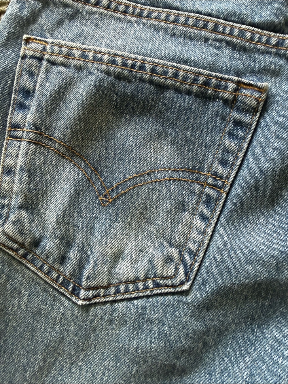 🔥 Vintage Levi’s 505 Jeans USA 34x30 Regular Fit Straight Leg 100% Cotton Denim - Picture 14 of 14